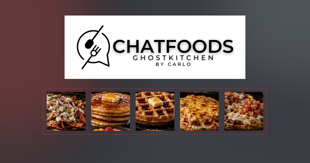 Chatfoods: desayunos, cenas y menú interactivo